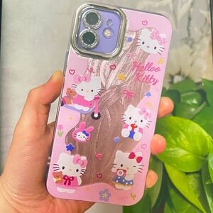 Hello Kitty Pink and Purple Phone Case